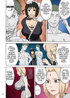 (C88) [NARUHO-Dou (Naruhodo)] Tsunade no In Kangoku R (Naruto) [English] [Colorized] - page 3