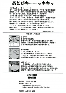 (Aka no Hiroba 4) [Raiden Labo (Raiden)] Kouhaku Jiru Kassen (Touhou Project) - page 22