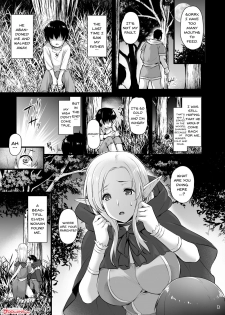 [Himeya (Abe Inori)] Elf no Okaa-san ~Giri no Musuko no Me no Mae de Orc ni Okasarete~ [English] {doujins.com} [Digital] - page 2