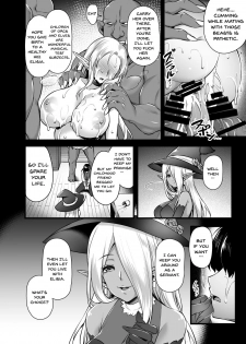 [Himeya (Abe Inori)] Elf no Okaa-san ~Giri no Musuko no Me no Mae de Orc ni Okasarete~ [English] {doujins.com} [Digital] - page 23