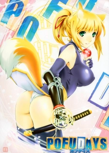 [Circle AV, TIMTIM MACHINE (Kokuten Kazuma, Yadou Nozomi)] POFU DAYS (DOG DAYS) - page 1