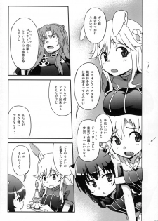 (C87) [Betsuni Suki Janai yo (Unamu)] OIL COMBINATION HOLD (DOG DAYS) - page 3