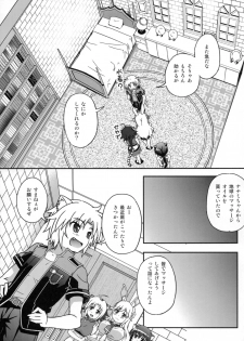 (C87) [Betsuni Suki Janai yo (Unamu)] OIL COMBINATION HOLD (DOG DAYS) - page 6