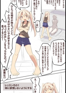 [かもめショップ] 妹のトイレ盗撮が本人にバレたら真人間化教育されることになった件