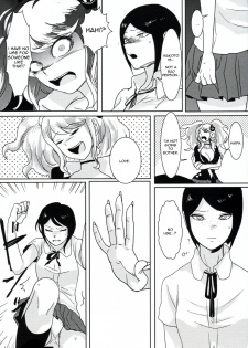 (Gakuen Trial) [Hanaji (Douman Ao)] Psycho x Fake (Danganronpa) [English] [Amamiami-kun] - page 7