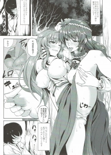 (C84) [Nanakorobi Yaoki (kinntarou)] Kami Asobi (Touhou Project) - page 2