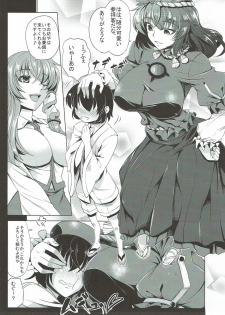 (C84) [Nanakorobi Yaoki (kinntarou)] Kami Asobi (Touhou Project) - page 4
