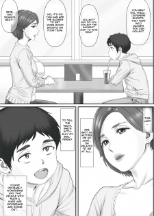 [Ponkotsu Damashii] Boku no Kanojo wa 40-sai no Hitozuma de Mama no Tomodachi | My Girlfriend is my mom's friend - A 40 year old housewife [English] [Jashinslayer] - page 5