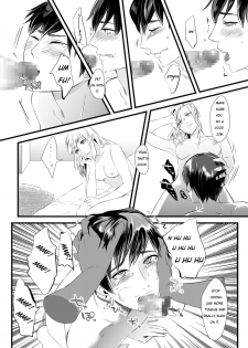 [Chijoku An] Immoral Yuri Heaven ~The Husband is made female and trained while his wife is bed by a woman~ [English] - page 9