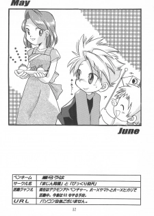 [RIROLAND (Kuuya, Satomi Hiroyuki)] MY FAVOURITE (Digimon Adventure) - page 32