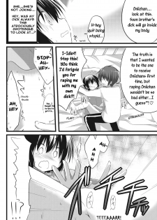 [Akane Souichi] Onii-chan to Exchange!! ~Bro-con na Imouto to Ani no Karada ga Irekawatte Shimatta Jian~ [English] [Sensualaoi] - page 14