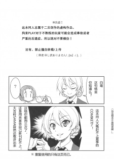 (SC2017 Autumn) [Ponyfarm (Inoue Yoshihisa)] Darjeeling-sama no Ponytail (Girls und Panzer) [Chinese] [79G个人汉化] - page 3