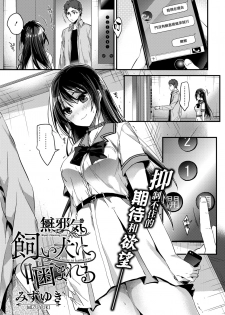 [Mizuyuki] Kaiinu ni kamareru (COMIC HOTMILK 2017-09) [Chinese] [無邪気漢化組] [Digital] - page 1