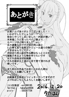 (C91) [Rolling Hyena (Takahan)] Re:Ero kara Hajimeru Seikoui Seikatsu (Re:Zero kara Hajimeru Isekai Seikatsu) - page 24