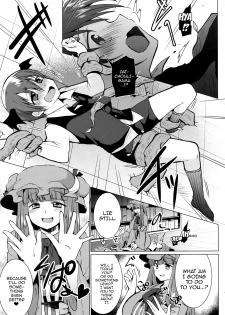 (Reitaisai 14) [Berry!16 (Mori Guruta)] Kusuguri Ijiwaru Patchouli-sama (Touhou Project) [English] {doujins.com} - page 8