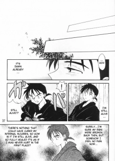 [Kaminobe (Kaminobe Kanon)] Sengoku Renbo Emaki | Falling in Love in the Warring States Era (Inuyasha) [English] [Scribe Figaro] - page 35