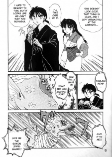 [Kaminobe (Kaminobe Kanon)] Sengoku Renbo Emaki | Falling in Love in the Warring States Era (Inuyasha) [English] [Scribe Figaro] - page 6