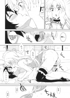 [Kissyoudo (Matsuri Miko)] Sukina Hito ni Mainichi Betabeta Karanda Kekka w (Haiyore! Nyaruko-san!) [English] [HeNaScans] [Digital] - page 13