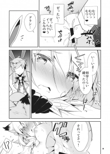 (C90) [BIBASUKU (Ayuka)] Boku no Danchou wa [Mate] ga Dekinai (Granblue Fantasy) - page 10