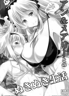 (C92) [Syunkan Saidaihusoku (Pony R)] Anne & Mary to no Nukinuki Seikatsu (Fate/Grand Order) [English] {doujins.com} - page 2