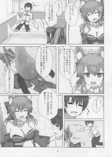 (C93) [Yamago House (Yamago)] Tamamo-chan Sukisuki Master (Fate/Grand Order) - page 8