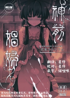 (C91) [Armament Calcium (Take Calcium)] Shinzen Shoufu (Touhou Project) [Chinese] [朔夜汉化] - page 1