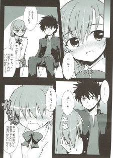 (SC50) [Part K (Hitsujibane Shinobu)] Watashi, Deremasu (Toaru Majutsu no Index) - page 6