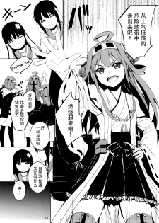 (C85) [furuike (Sumiya)] Off no Kongou to Naisho no Ohanashi (Kantai Collection -KanColle-) [Chinese] [脸肿汉化组] - page 14