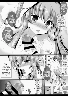 (Reitaisai 12) [Setoran (Itou Seto, Tanno Ran)] Ore no Kawai Betto ga Jikifukkatsu to Kiite xxxxx ga Tomaranai (Touhou Project) [English] {doujins.com} - page 8