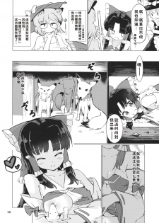 (C88) [Honoji (Puuakachan)] Ame wa Moufu no You ni (Touhou Project) [Chinese] [好想玩梗汉化组] - page 39