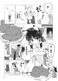 (C88) [Honoji (Puuakachan)] Ame wa Moufu no You ni (Touhou Project) [Chinese] [好想玩梗汉化组] - page 13