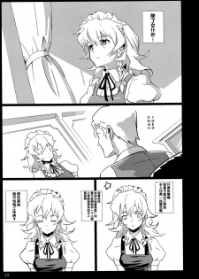 (C82) [Vitamin Gohan (Hasegawa Keita)] Maid Yatottara Sakuya-san Datta. (Touhou Project) [Chinese] [靴下汉化组] - page 14