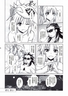(C93) [Natakuga-yuku! (Xanadu)] Like Father,Like Son (Fate/Apocrypha) [Chinese] [塔布里斯個人漢化] - page 26