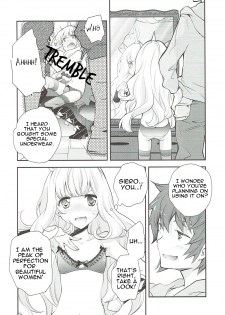 (C89) [Kyougetsutei (Miyashita Miki)] Tensai Bishoujo Renkinjutsushi no Hazukashii Are (Granblue Fantasy) [English] [Rahasumbundae] - page 4