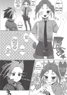 (Sennen Battle Phase 17) [Cotton 100% (Noi)] Shounen Maid Yuto-kun | Yuto-kun The maid boy (Yu-Gi-Oh! ARC-V) [English] - page 4