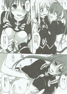 (C91) [STROLL IN THE WOODS !! (ELF)] Fate-san ga Iranai Chishiki o Eta you desu (Mahou Shoujo Lyrical Nanoha) - page 4