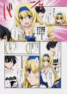 (C82) [Chagashi Saiban (Yamabuki Mook)] Lesson! (IS <Infinite Stratos>) - page 5