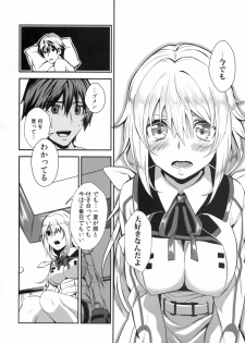 (C85) [Fukuroutei (Nadeneko Ponia)] Rapport Sexuel Boku ga Shitainda! (IS <Infinite Stratos>) - page 5