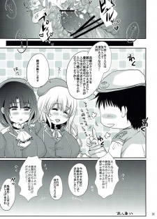(C91) [Namacyoko (Chokoboll Mukakoi.)] Teitoku wa Cli Choukyou ga Osuki (Kantai Collection -KanColle-) - page 20