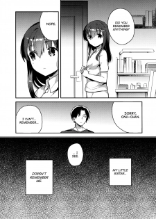 (SC2016 Summer) [squeezecandyheaven (Ichihaya)] Imouto wa Amnesia | My Little Sister Has Amnesia [English] [ATF] - page 5