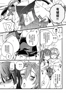 (COMIC1☆9) [ABLISS (Mei)] SERVICE×SERVICE (Kyoukai Senjou no Horizon) [Chinese] [脸肿汉化组] - page 15