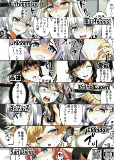 (SC2018 Spring) [Mukoneya (Mukone)] Boku no Akogare no AzuLan Musume-tachi ga Kusogaki-domo ni Okasareru Hon (Azur Lane) - page 17