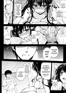 (COMIC1☆11) [Yumeya Honpo (Mukeikaku)] Honmono no Yukue (Saenai Heroine no Sodatekata) [English] {Doujins.com} - page 7