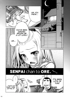 (C85) [Otaku Beam (Ootsuka Mahiro)] Senpai-chan to Ore. [English] =Tigoris Translates= - page 13