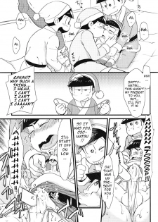 (Kahou wa Nete Matsu 6) [MatsuCha. (Maccha)] Present  o Mawasou! | Let’s give a present! (Osomatsu-san) [English] [Rotti Totti] - page 12