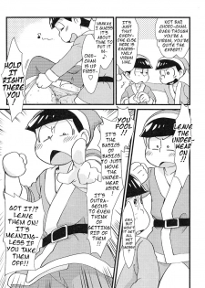 (Kahou wa Nete Matsu 6) [MatsuCha. (Maccha)] Present  o Mawasou! | Let’s give a present! (Osomatsu-san) [English] [Rotti Totti] - page 19