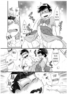 (Osoroi no Koi dakara 2) [MatsuCha. (Maccha)] Ouji-sama! Chou Nigete! | Prince! Hurry and Run! (Osomatsu-san) [English] - page 10