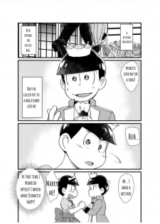 (Osoroi no Koi dakara 2) [MatsuCha. (Maccha)] Ouji-sama! Chou Nigete! | Prince! Hurry and Run! (Osomatsu-san) [English] - page 2