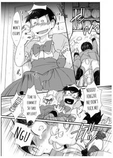 (Osoroi no Koi dakara 2) [MatsuCha. (Maccha)] Ouji-sama! Chou Nigete! | Prince! Hurry and Run! (Osomatsu-san) [English] - page 6