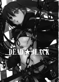 (C78) [Shimoyakedou (Ouma Tokiichi)] Dead Black (Black Rock Shooter) [Chinese] - page 2